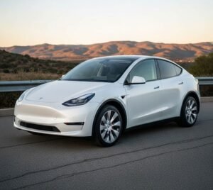 White Tesla Model Y The Ultimate Electric SUV!